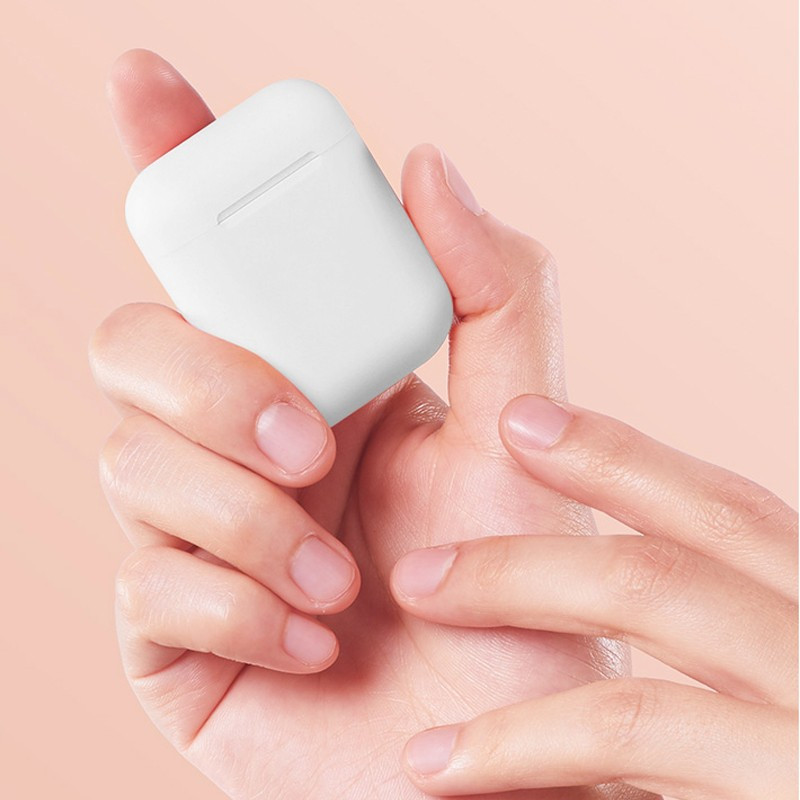 hyundai现代i12tws蓝牙耳机真无线双耳运动耳机半入耳式苹果华为荣耀