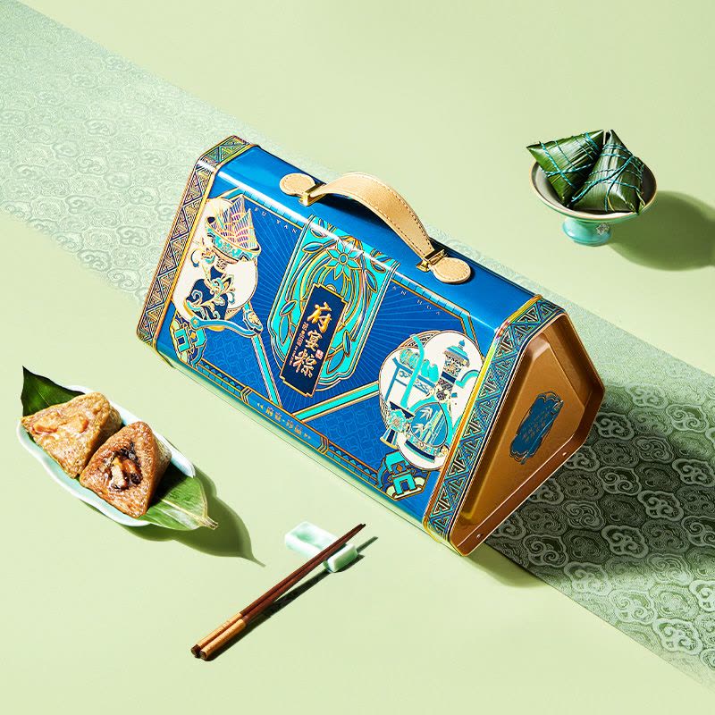 鲜品屋-1.8kg府宴•珍品端午粽子鸭蛋礼盒臻味端午鲜品屋图片