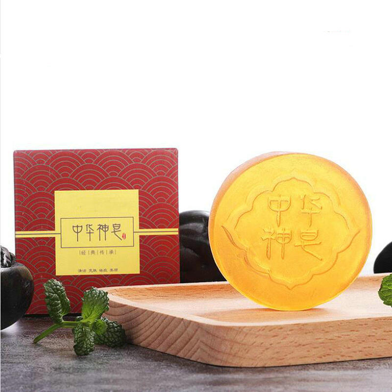 中华神皂除螨虫去螨虫香皂洗脸洁面面部女男海盐硫磺马油手工肥皂