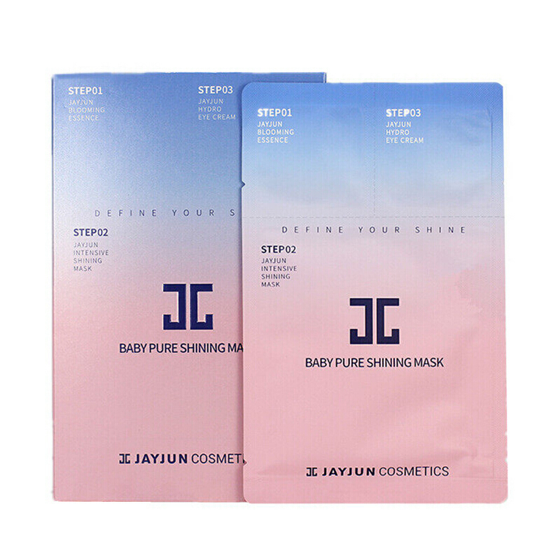 Jayjun 水光樱花三部曲面膜BABY婴儿水光针面贴膜10片 淡斑补水嫩肤 清洁毛孔 保湿补水 韩国原装正品