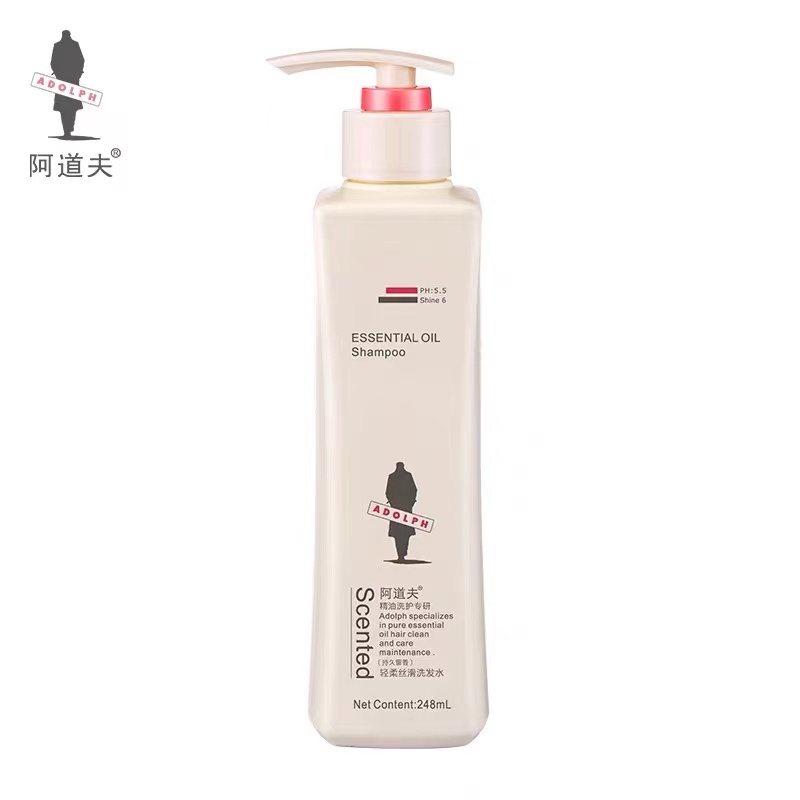 阿道夫轻柔丝滑洗发水248ml 水润丝滑洗发露 精油香氛经典留香洗发乳液高清大图