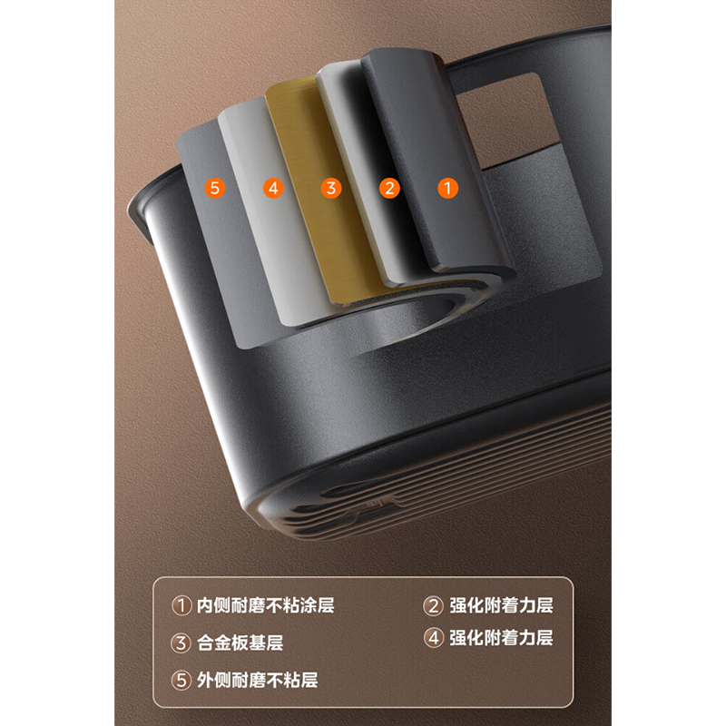 美的(Midea)空气炸锅4.5L MF-KZE4588TQ高清大图