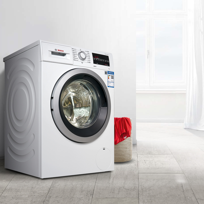 博世(BOSCH)XQG100-WAP242602W 10公斤 全自动变频滚筒洗衣机 家用大容量 节能婴幼除菌洗高清大图