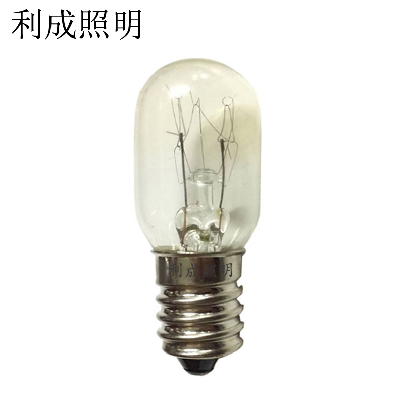 利成照明 指示灯泡闸板泡(钨丝灯泡,锥形电源指示灯泡)E14螺口 AC/DC110V 8W
