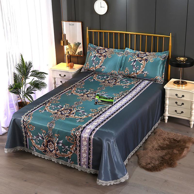 美帮汇夏季冰丝凉席可水洗可折叠防滑透气1.5软凉席子1.8m床三件套1.2米高清大图