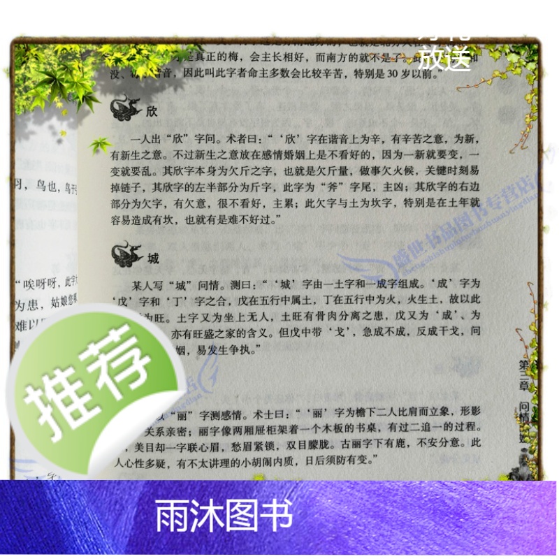 测字解密中华神秘文化测字术古今一千六百例预测书籍高清大图