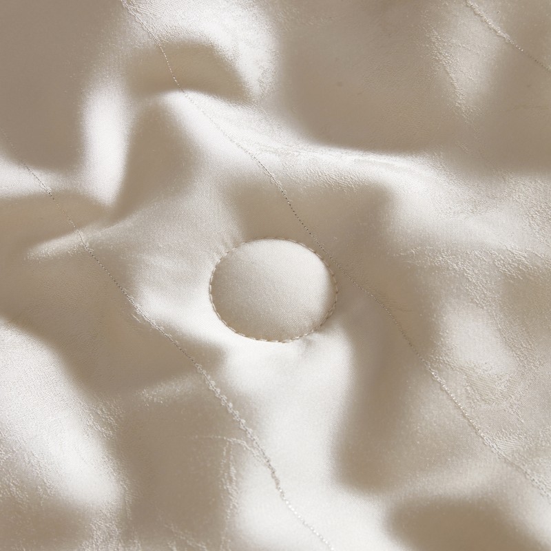 梦洁家纺 60天丝提花纤维蚕丝复合四季被:银海生花 200*230cm 1150g高清大图