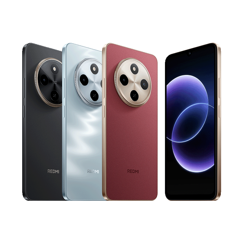 小米REDMI红米 17C 黑色 4GB+64GB 八核芯 18W 5160mAh毫安大电池 双卡全网4G手机高清大图