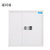 通同盛钢制密码文件柜保险柜铁皮资料柜单节白色国宝锁420*900*900