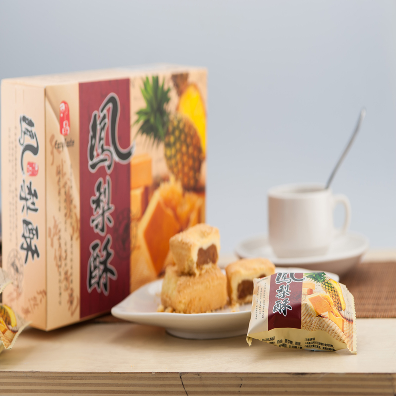 即品菠萝酥168g/盒