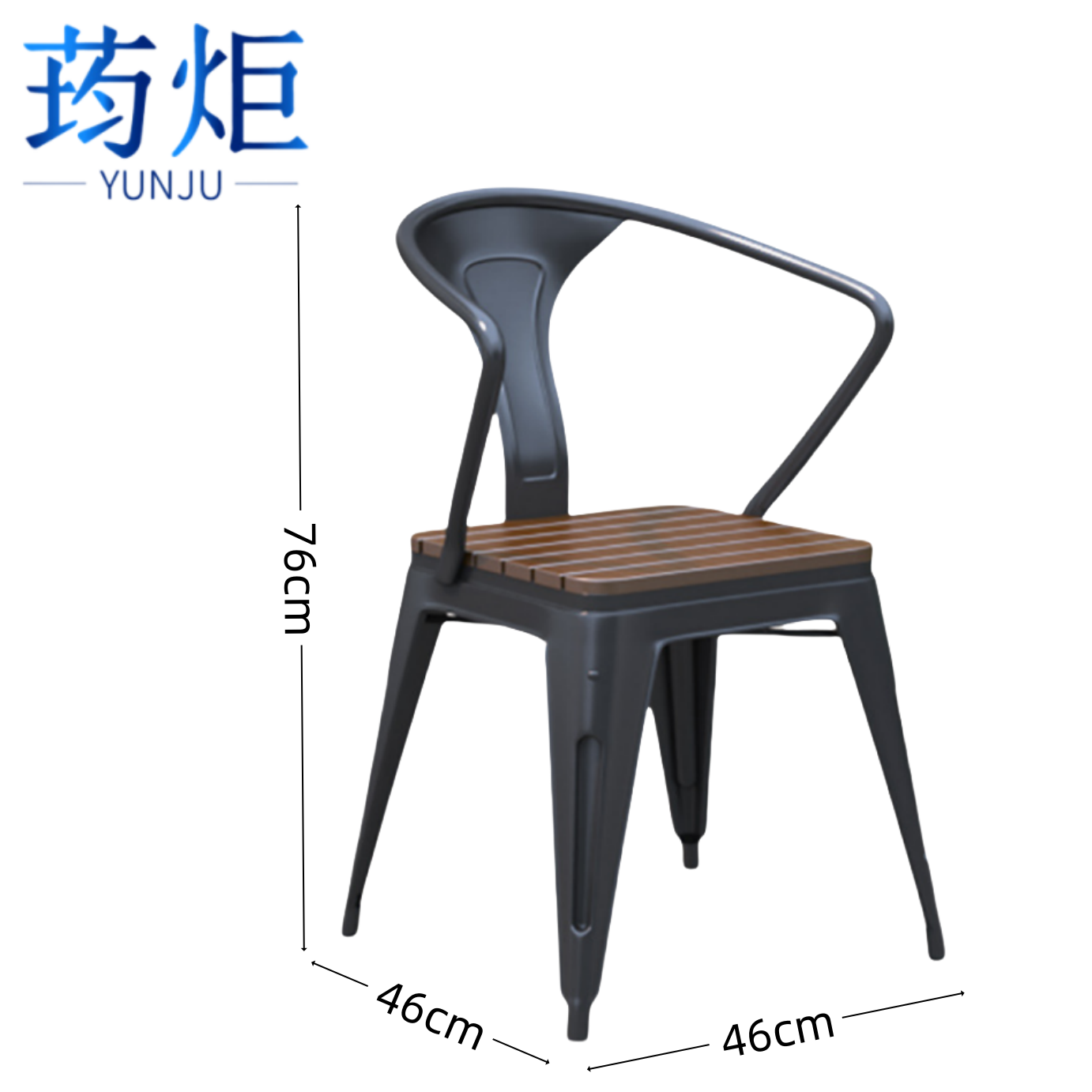荺炬户外椅 46*46*76cm把