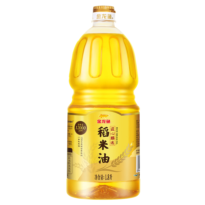 金龙鱼特选稻米油1.8L