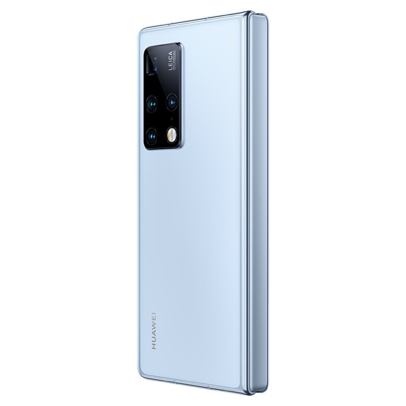 华为 HUAWEI Mate X2 麒麟9000旗舰芯片 无缝鹰翼折叠 超感知徕卡四摄支持100倍双目变焦 8GB+512GB 冰晶蓝 5G全网通