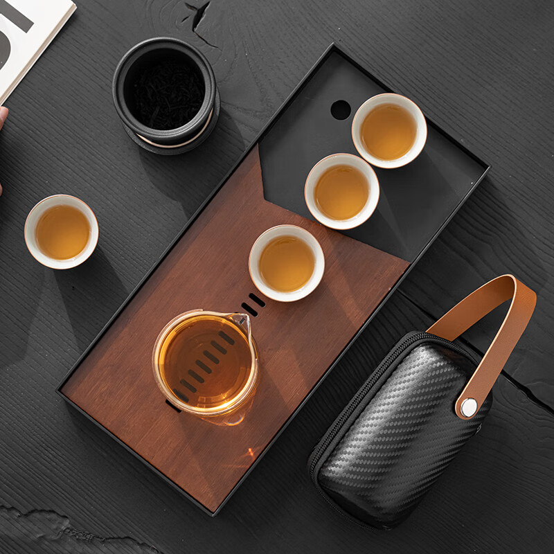苏氏陶瓷/SUSHI CERAMICS J0857 粗陶山石快客杯便捷茶具(单位:个)高清大图