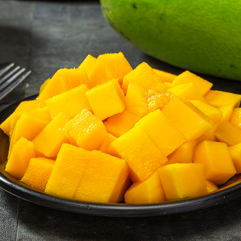 产地直发雉鲜生越南青芒玉芒青皮芒果4斤装新鲜水果