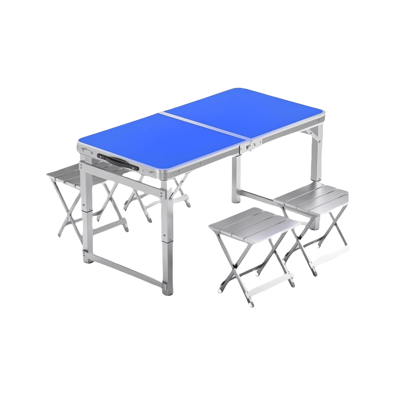 豪派伦户外折叠桌4凳套高清大图