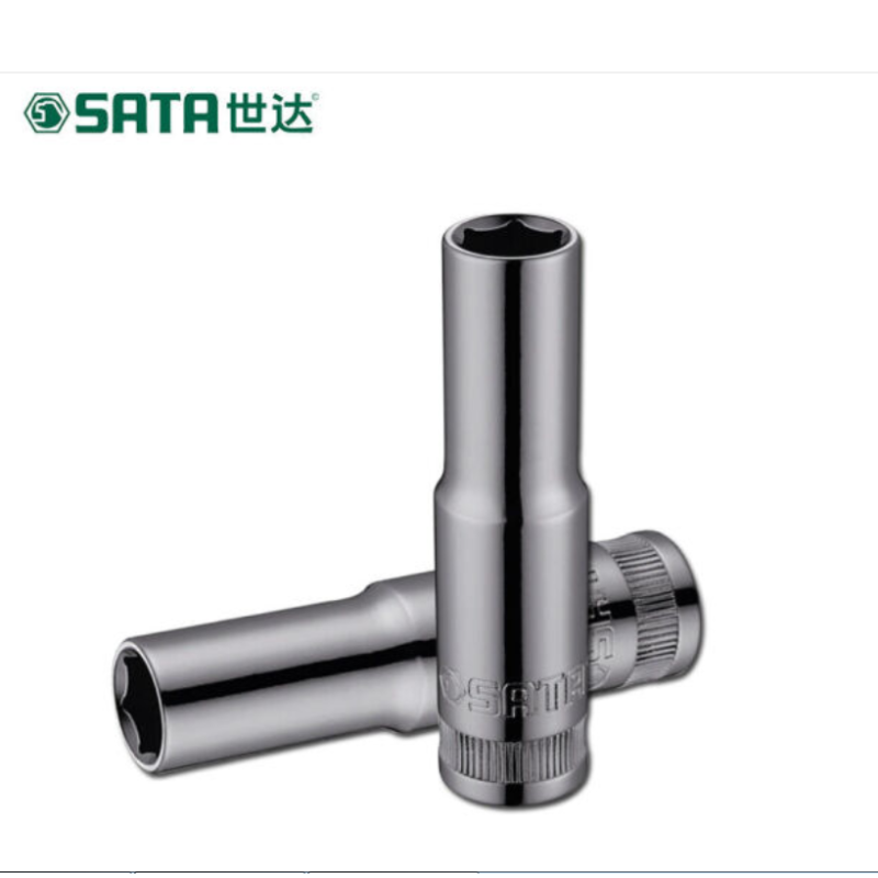 世达工具10MM6角套筒头加长套筒头汽车维修套管扳手风炮-08 12407(14mm)