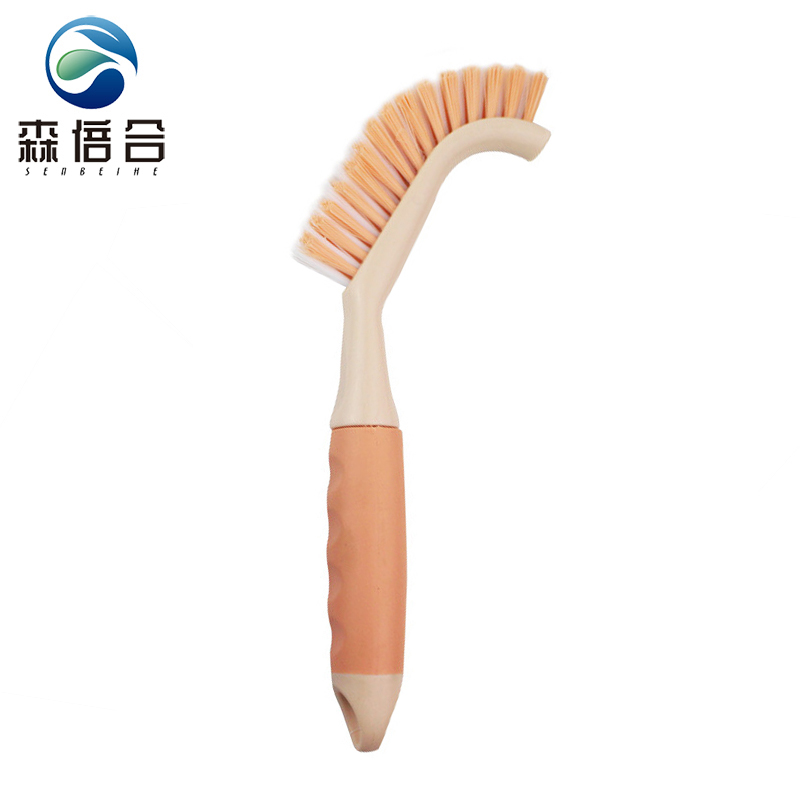 森倍合 塑料缝隙刷边角清理刷浴室硬毛刷 V型毛峰/把高清大图
