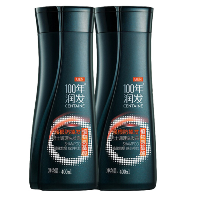 400ML100年润发男士强根防掉发洗发露N4