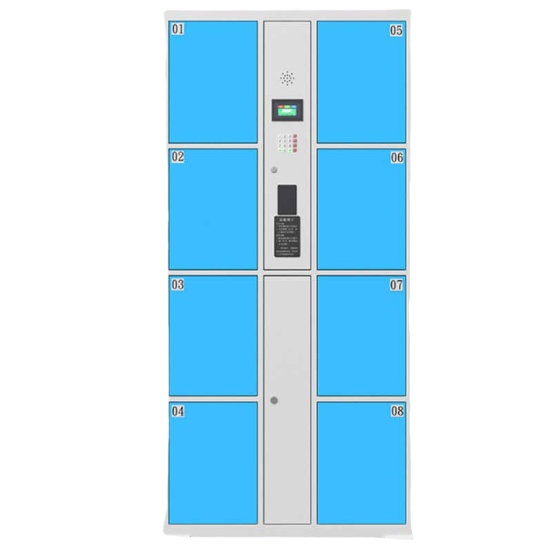 铭思达智能存包柜8门刷卡台高清大图