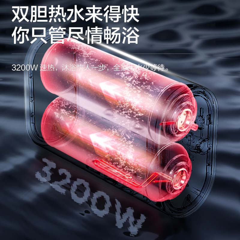 美的 极地白 电热水器F50-32UT(H) (空壳机)