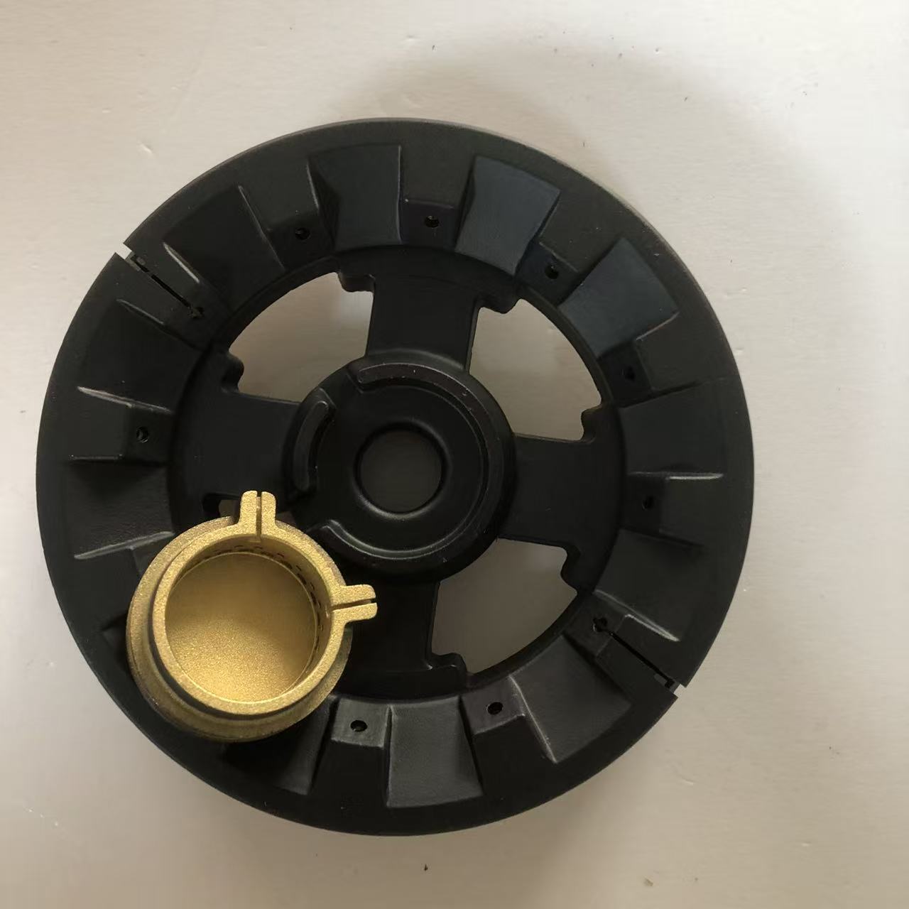 帮客材配 法迪欧燃气灶配件2G08 2B08 2G11 2B11 燃烧器全套(炉芯+火盖+分火器)收前验货高清大图