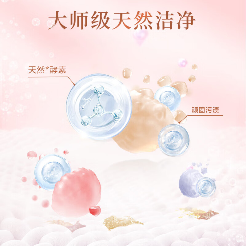 立白大师香氛洗衣液 柔顺护衣 持久留香洁净护色洗衣香水 2kg高清大图