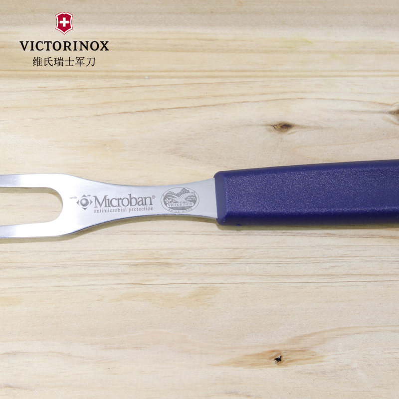 维氏(Victorinox)瑞士军刀原装正品切肉叉刀厨刀餐刀5.2102.15A正版