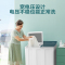 美的(Midea)10公斤kg双桶双缸半自动波轮洗衣机家用大容量老式洗衣机净洗科技钢化玻璃盖板MP100VH60E 新品