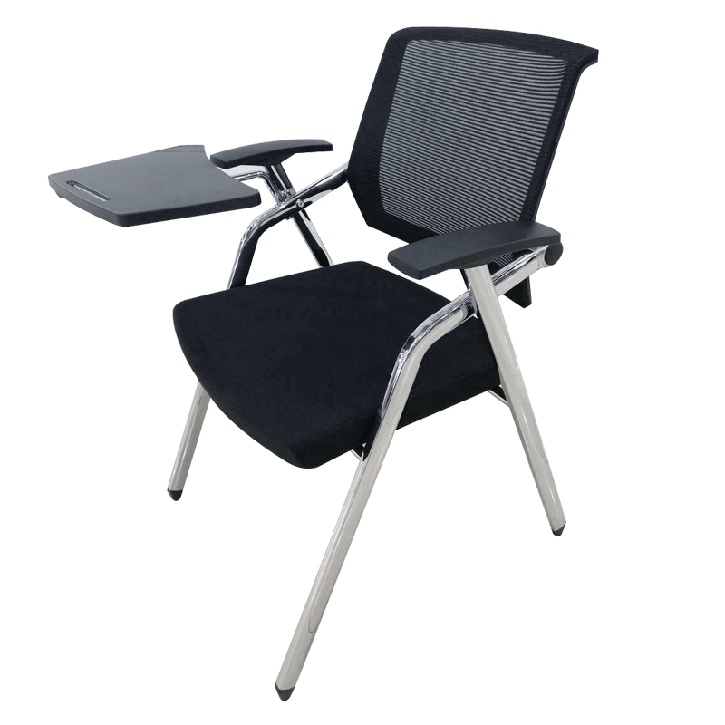 永格培训椅子带写字板会议室椅桌椅轻便办公椅一体学生会议桌椅