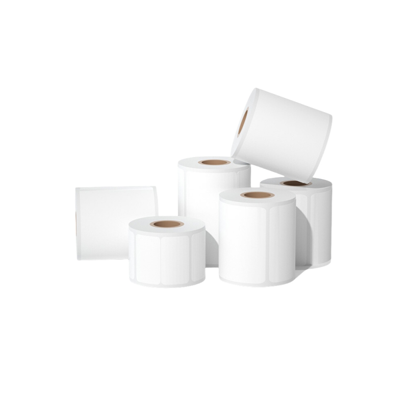 植巾 BBQ120 D50*90mm 热敏标签纸 标签纸 150张/卷(计价单位:卷)白绿色高清大图