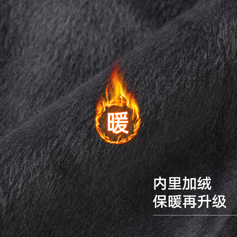 啄木鸟帽子男士冬天防寒针织加绒加厚保暖毛线 线帽冬季棉帽防风冷保高清大图