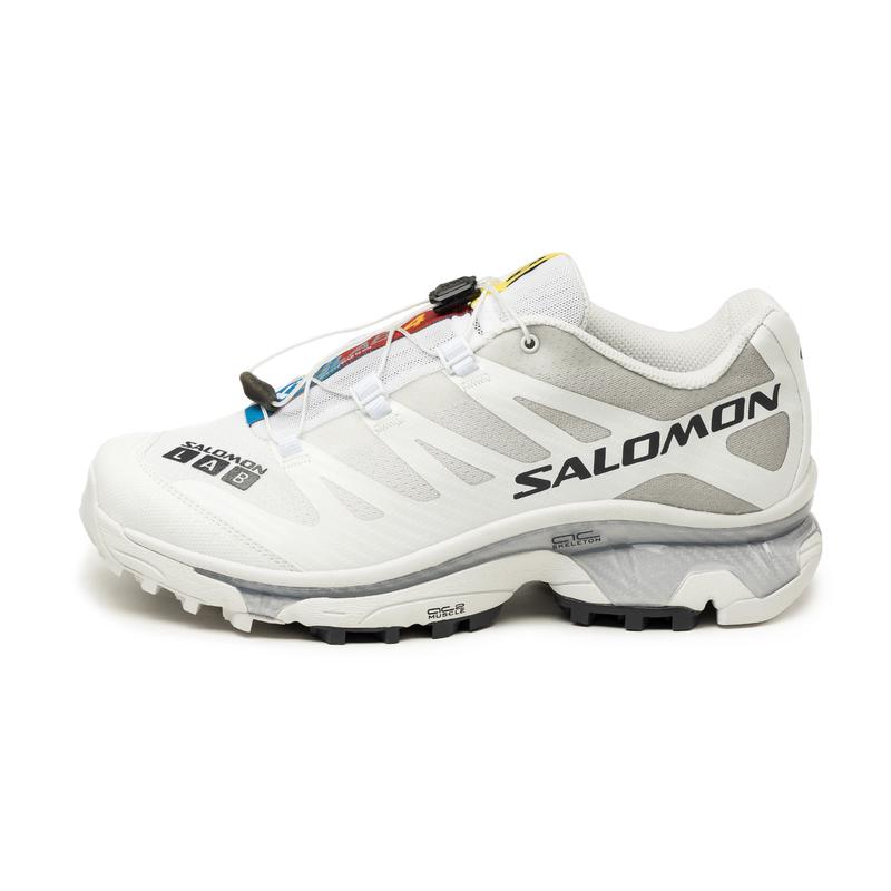 SALOMON 男女新款XT-4 OG 轻便透气减震防滑户外休闲机能风徒步越野跑鞋 White_/_Ebony_/_Lunar_Rock 44