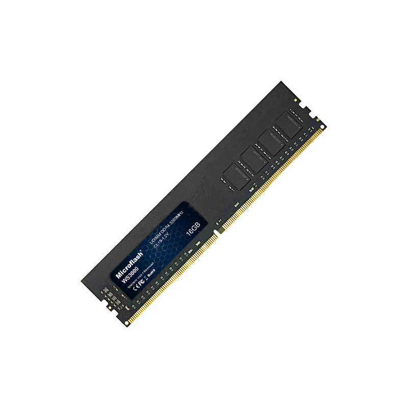 微闪(Microflash)WS3000-16G DDR4 台式机内存条3200Hz(计量单位:个)黑色高清大图