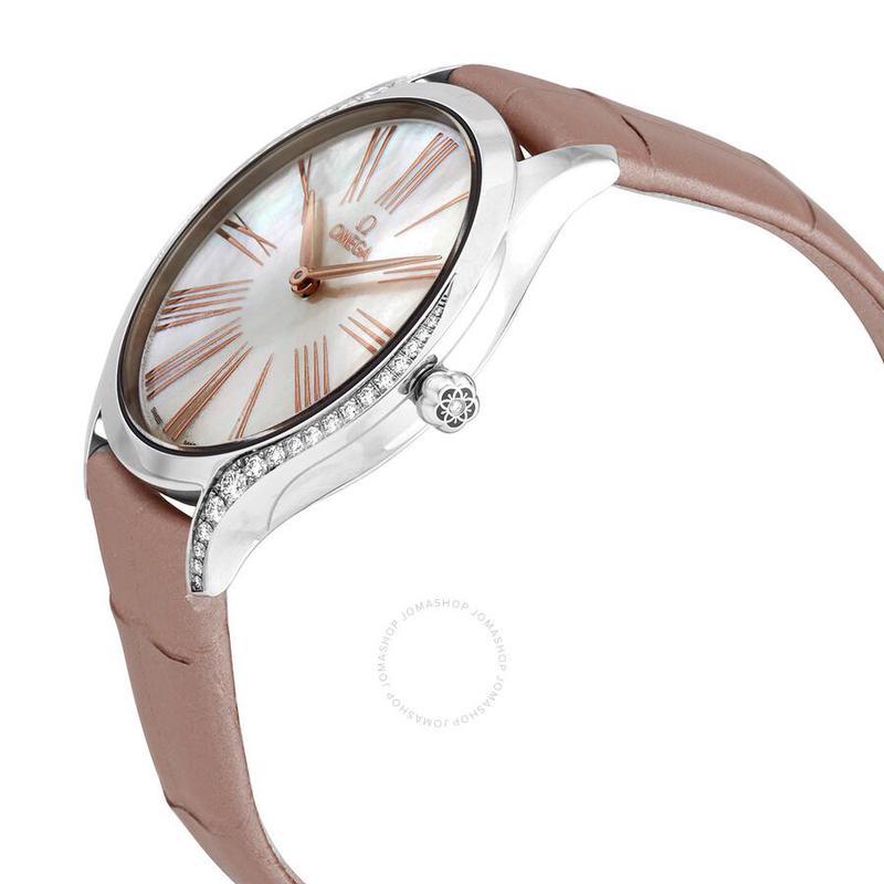 欧米茄omega女款石英商务休闲时尚百搭运动防水女士腕表