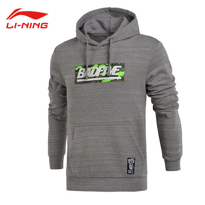 李宁(LI-NING)17春秋 男子篮球系列 套头连帽运动卫衣卫衣 套头衫 AWDM035-2