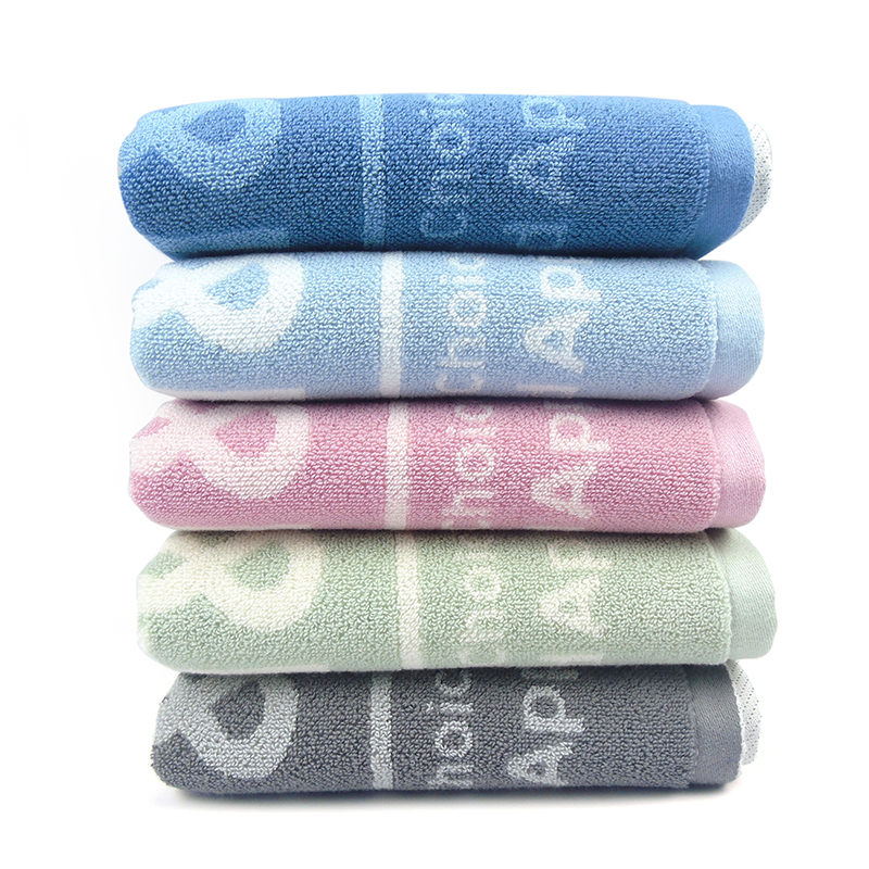 莺歌 A类纯棉多色毛巾75*35(±2)cm (颜色随机)条