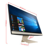 华硕(ASUS) 猎鹰V4 23.8英寸一体机台式电脑(十一代i5-1135G7 16G 512G固态 WIFI蓝牙 全高清 )黑