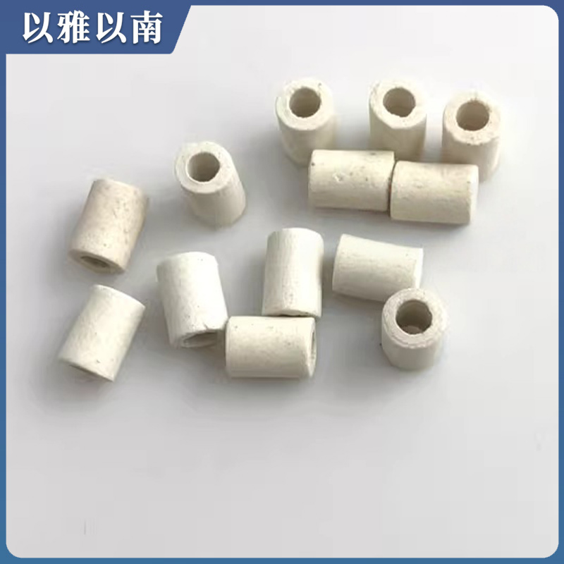 以雅以南 耐腐蚀陶瓷拉西环填料 DN40 千克高清大图