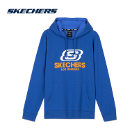 Skechers斯凯奇魏大勋同款连帽运动休闲长袖外套情侣圆领卫衣男女L320U113