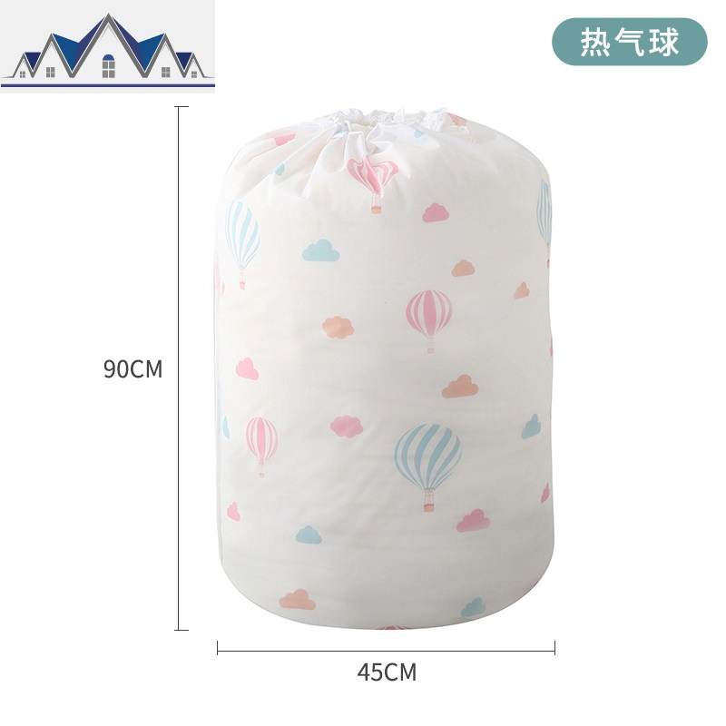 装衣服的袋子家用大号整理袋衣物被子收纳袋棉被搬家打包行李袋_1_885 热气球大号90*45cm