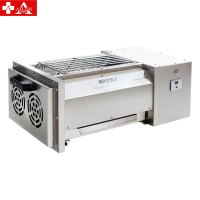 埃利斯（AILISI）D1控18家用商用烧烤炉 商用电烤炉烧烤架烤肉锅无烟铁板烧 多功能摆摊烧烤机