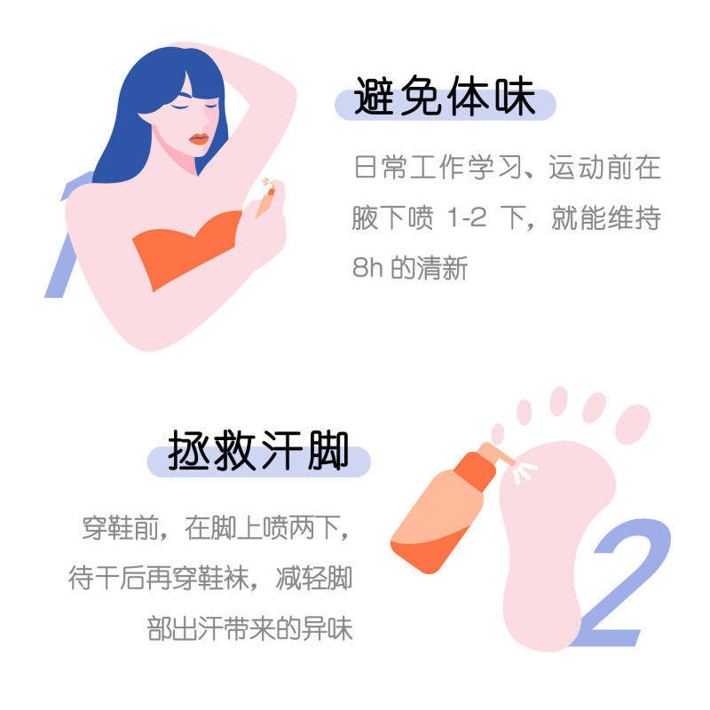 AGEFOUR须松萝清新喷雾(男生版)