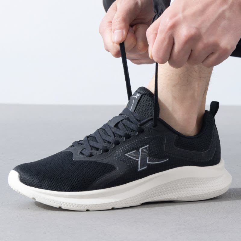 特步男鞋新款运动鞋健身训练缓震透气跑步鞋876319110028 ZP图片