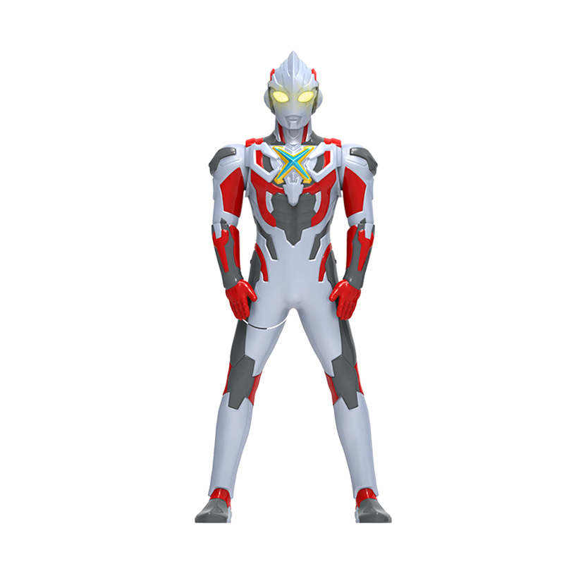 灵动创想Ultra Strike奥特必杀宇宙英雄儿童玩具男孩动漫艾克斯奥特曼ATM0202高清大图