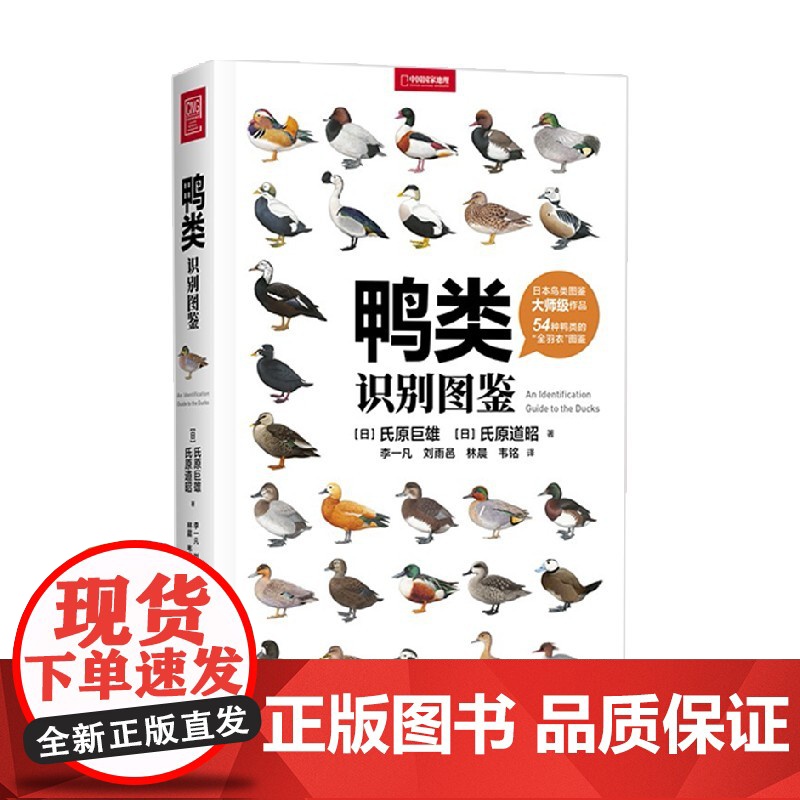 [下架召回]鸭类识别图鉴 氏原巨雄等 著 科普读物高清大图