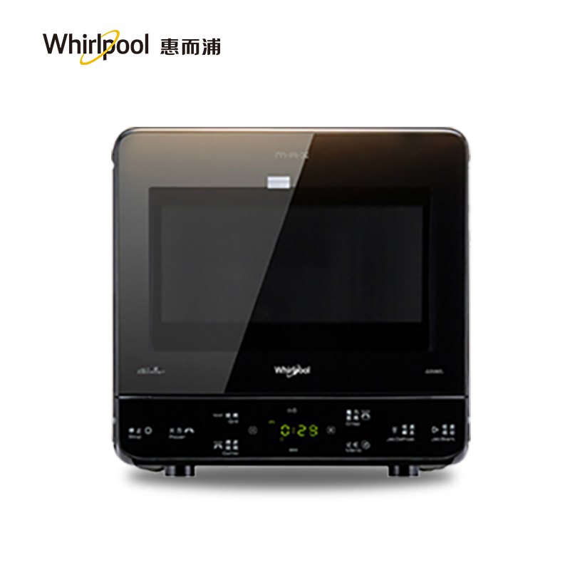 惠而浦(Whirlpool)微波炉MAX38/BL 微波炉烤箱一体迷你小型光波炉家用