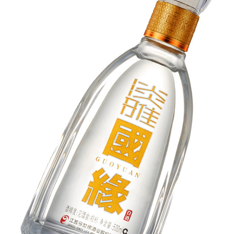 今世缘白酒 淡雅国缘 42度整箱装 500ml*6瓶