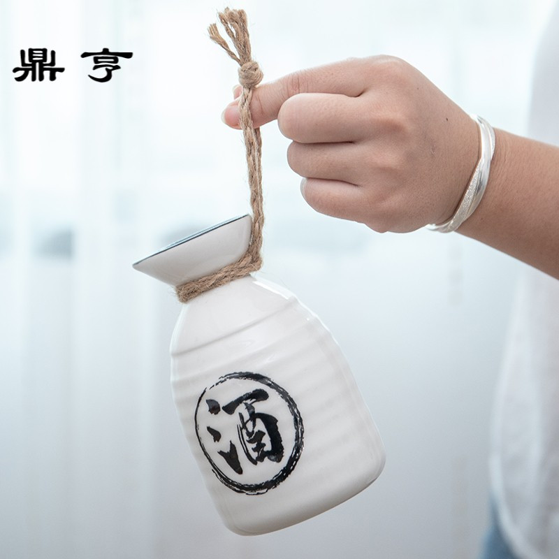 鼎亨日式酒具套装陶瓷分酒器清酒酒壶烈酒杯一斤半斤小壶创意酒盅