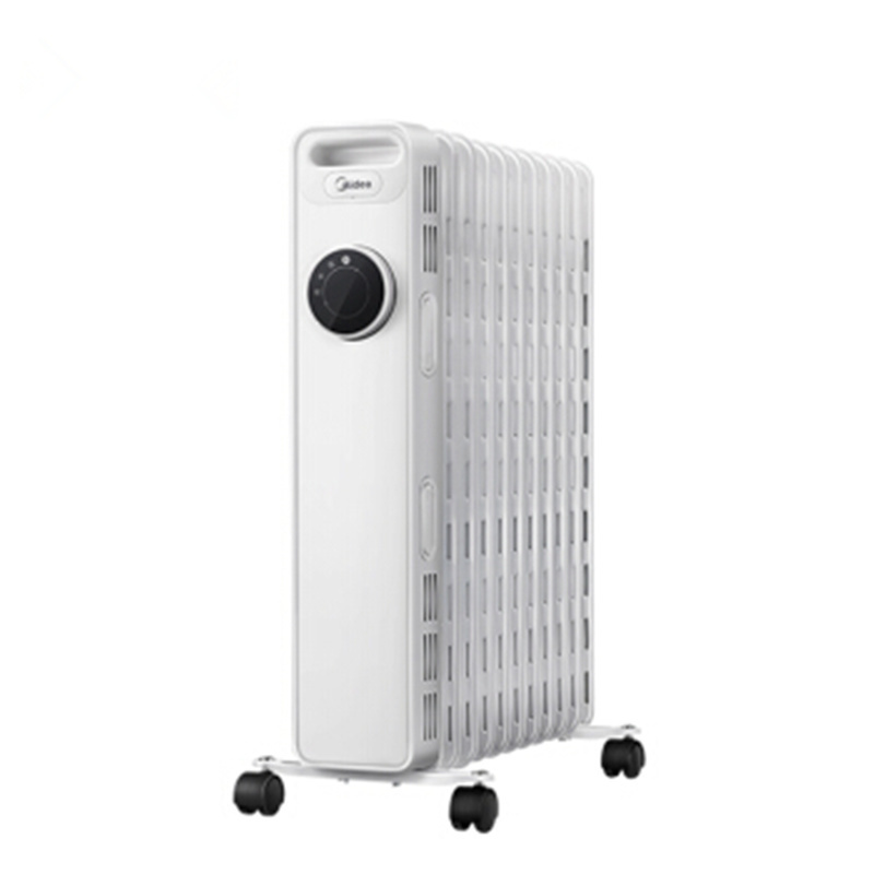 美的(Midea)油汀取暖器 电暖器暖风机 电油汀取暖器家用 可晾衣器整体升温倾倒断电过热安全保护大功率 HYY20A